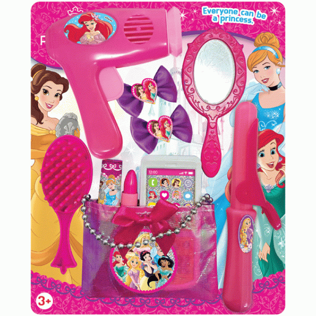 Disney Princess สมุดระบายสี Happy Together + ชุดเสริมสวยพร้อมของใช้เจ้าหญิงดิสนีย์